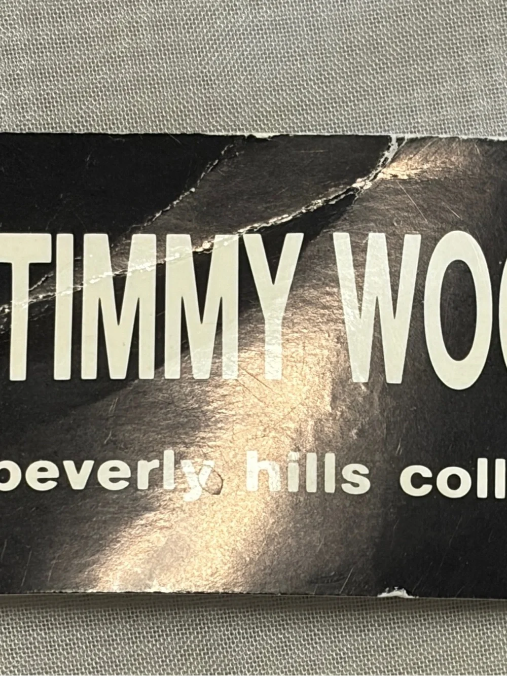 Timmy Woods Beverly Hills Collection – Handcrafted Monkey Pod Wood Handbag (NWT)